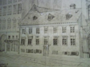 House where Johann was born. 