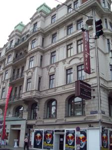 The Theater an der Wien, where nearly all of his operettas premiered.